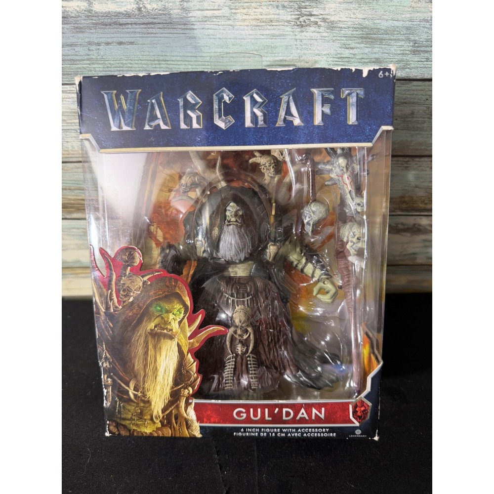 Jakks Pacific Warcraft Gul'dan 6in Action Figure Green NEW Movie Collectible